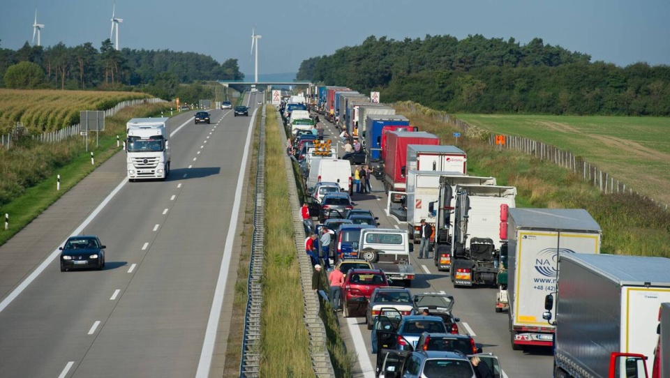 Autostrada A12. Zdjęcie ilustracyjne/fot. PAP/EPA/Patrick Pleu