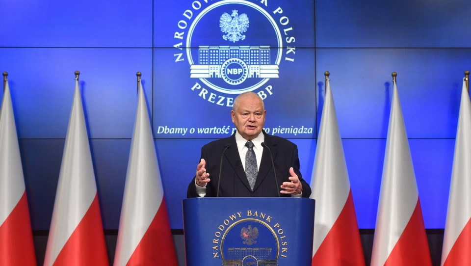Prezes NBP Adam Glapiński/fot. Radek Pietruszka, PAP