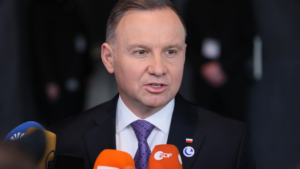 Prezydent RP Andrzej Duda w Centrum Konferencyjnym Harpa w Rejkiaviku/fot. Leszek Szymański, PAP