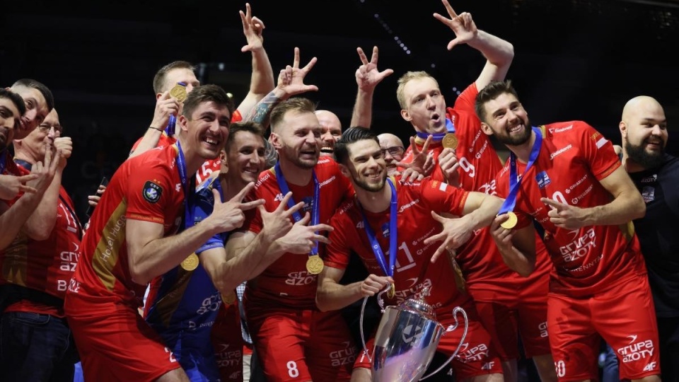 ZAKSA znów mogła świętować zwycięstwo w Lidze Mistrzów/fot.: PAP/Leszek Szymański