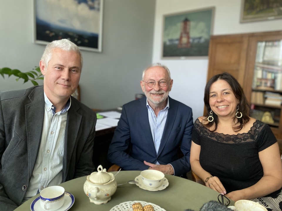 Marcin Kopczyński, Józef Henke i Małgorzata Rona Fot. M. Jasińska