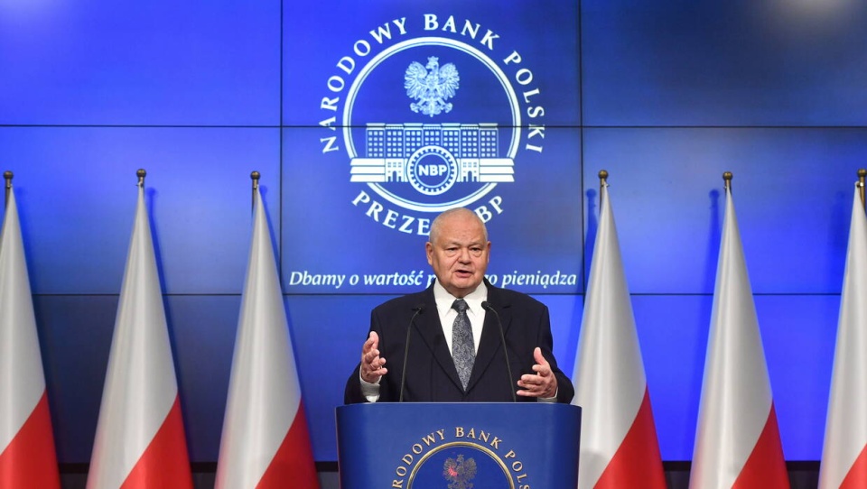 Prezes Narodowego Banku Polskiego Adam Glapiński/fot. Radek Pietruszka, PAP
