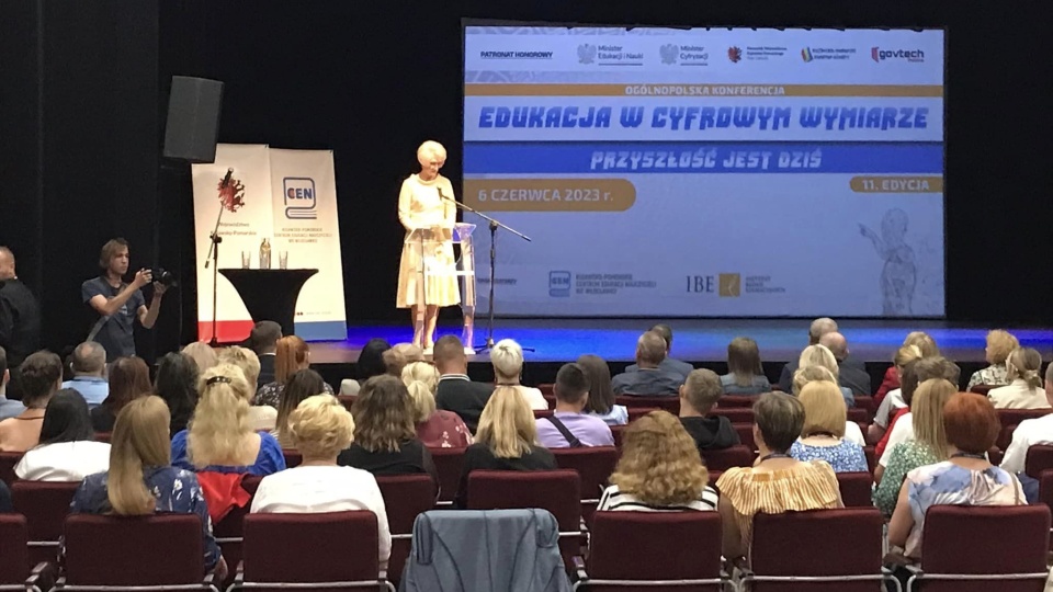 Konferencja pt. „Edukacja w cyfrowym wymiarze” odbyła się po raz jedenasty/fot. Kujawsko-Pomorskie Centrum Edukacji Nauczycieli we Włocławku, Facebook
