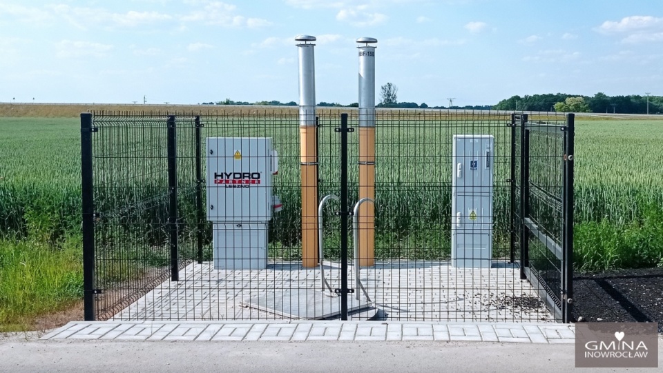 W miejscowości Kłopot powstało blisko 6 kilometrów kanalizacji sanitarnej/fot. Urząd Gminy Inowrocław