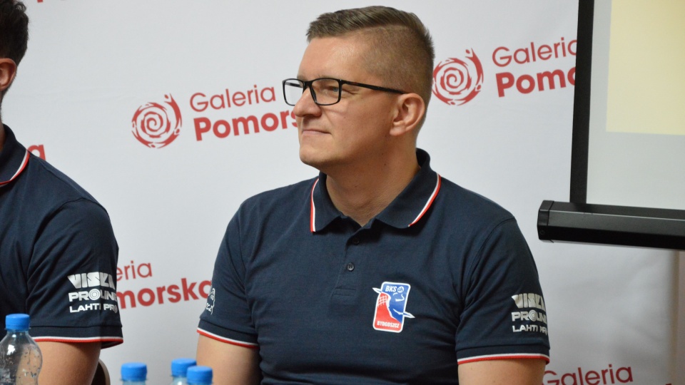 Robert Kaźmierczak wrócił do klubu po wielu latach/fot.: Patryk Głowacki