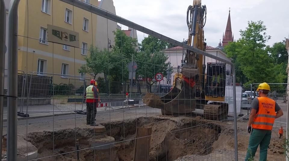 Przebudowa na terenie ulic Reja i Skargi to kolejna inwestycja bydgoskich wodociągów/fot: zrzut ekranu/Elżbieta Rupniewska