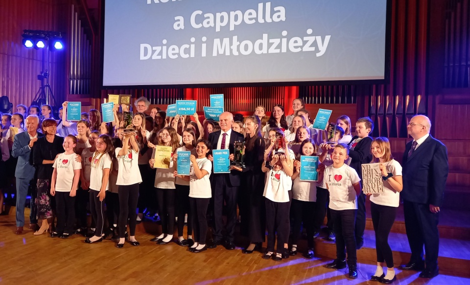 Chór „La Musica" cieszy się z nagrody/fot. Tatiana Adonis