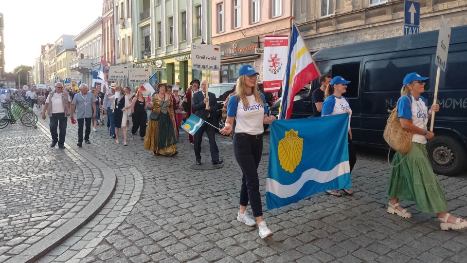 Zjazd rozpoczęła parada na ulicach Torunia/fot: Michał Zaręba