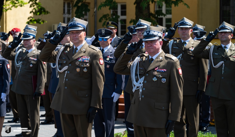 1. Pomorska Brygada Logistyczna świętowała swoje 19-lecie w bydgoskich koszarach/fot: 1. Pomorska Brygada Logistyczna