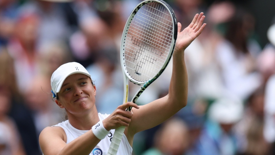 Iga Świątek awansowała do trzeciej rundy wielkoszlemowego Wimbledonu/fot. PAP/EPA/NEIL HALL