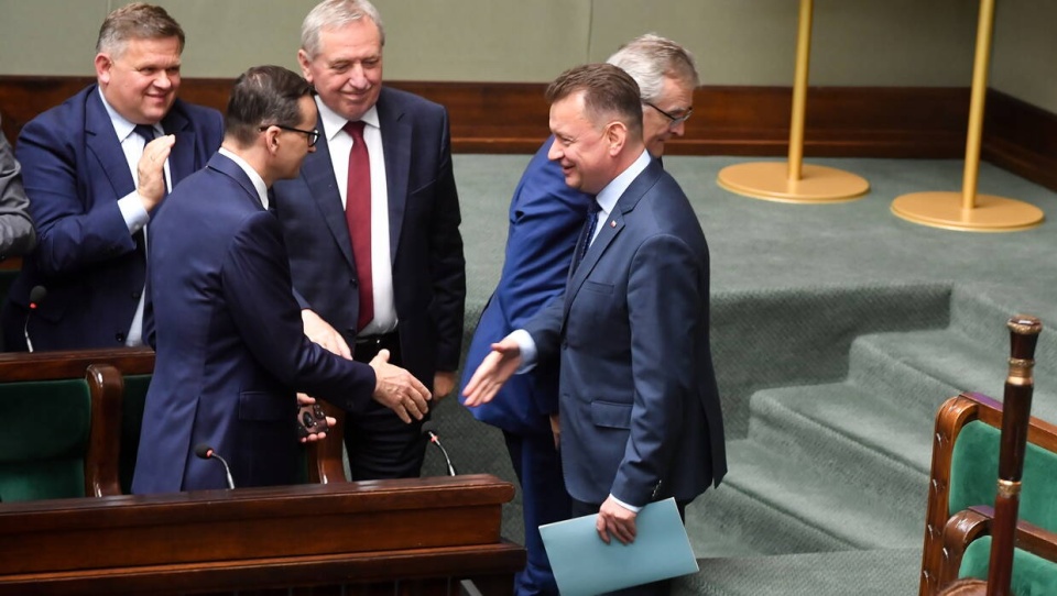 Sejm w piątek (7 lipca) odrzuciła wniosek o wotum nieufności wobec szefa MON Mariusza Błaszczaka/fot. Andrzej Lange, PAP