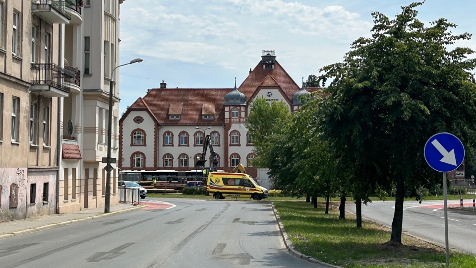 Budowa na placu Weyssenhoffa/fot. Tomasz Kaźmierski