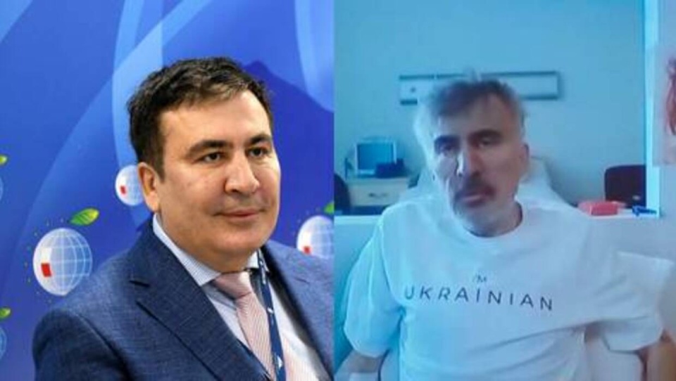 Micheil Saakaszwili/fot. PAP/Darek Delmanowicz/Twitter