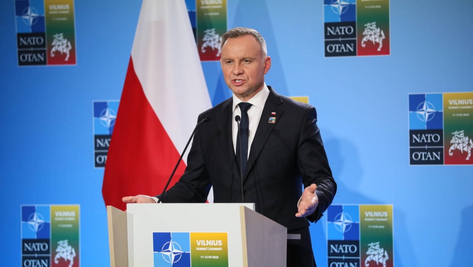 Prezydent Andrzej Duda na szczycie NATO/fot. PAP/Leszek Szymański