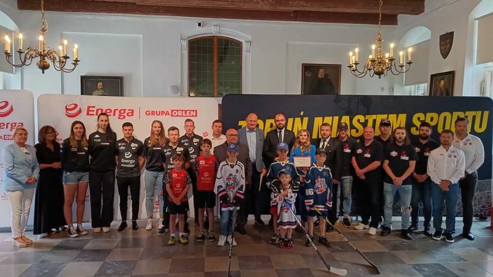 Toruńskie kluby sportowe mogą liczyć na dalsze wsparcie Energa S.A./fot: Maciej Wilkowski