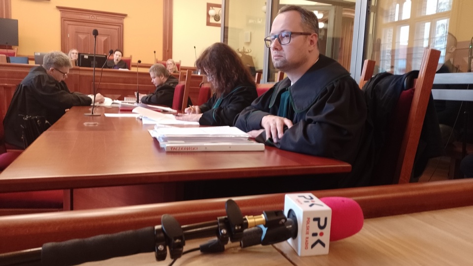 Proces Dominika Sz., oskarżonego o śmiertelne pobicie Marcina K., rozpoczął się w Sądzie Okręgowym w Toruniu/fot. Michał Zaręba