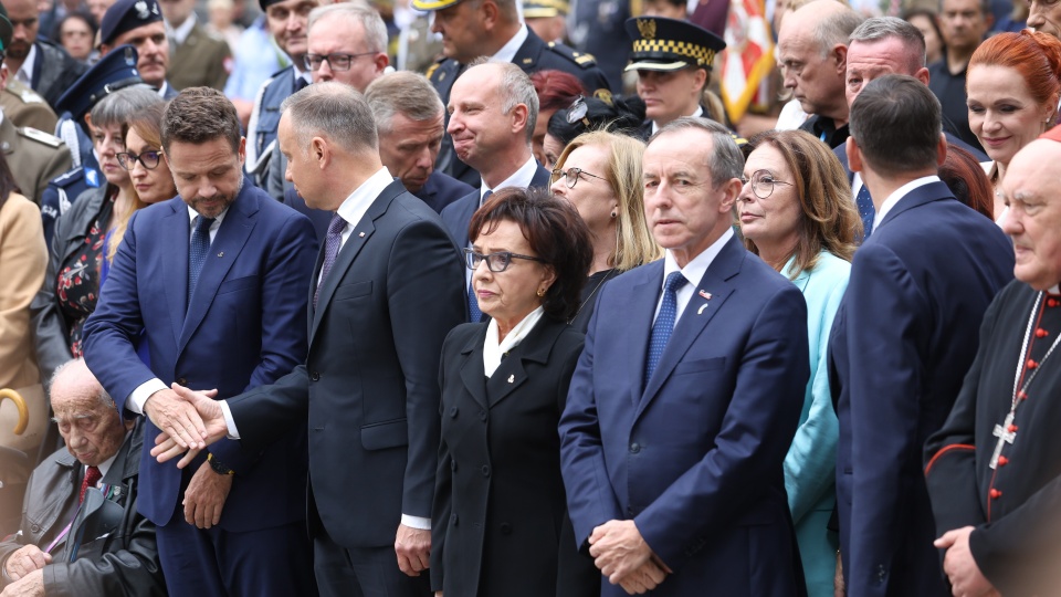 W stolicy odbyły się obchody 79. rocznicy Powstania Warszawskiego – wystąpienia zbrojnego przeciwko okupującym Warszawę wojskom niemieckim, zorganizowanego przez Armię Krajową/fot: PAP/Rafał Guz