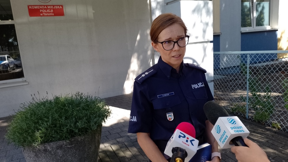 - Na dzisiaj zaplanowane są oględziny tego miejsca przy udziale biegłego oraz technika kryminalistyki - mówi mł. insp. Dominika Bocian, oficer prasowy toruńskiej policji/fot. Michał Zaręba