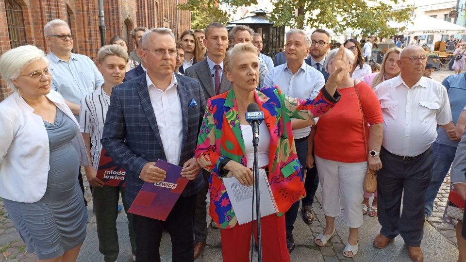 Prezentacja kandydatów Lewicy do Parlamentu/fot. Monika Kaczyńska