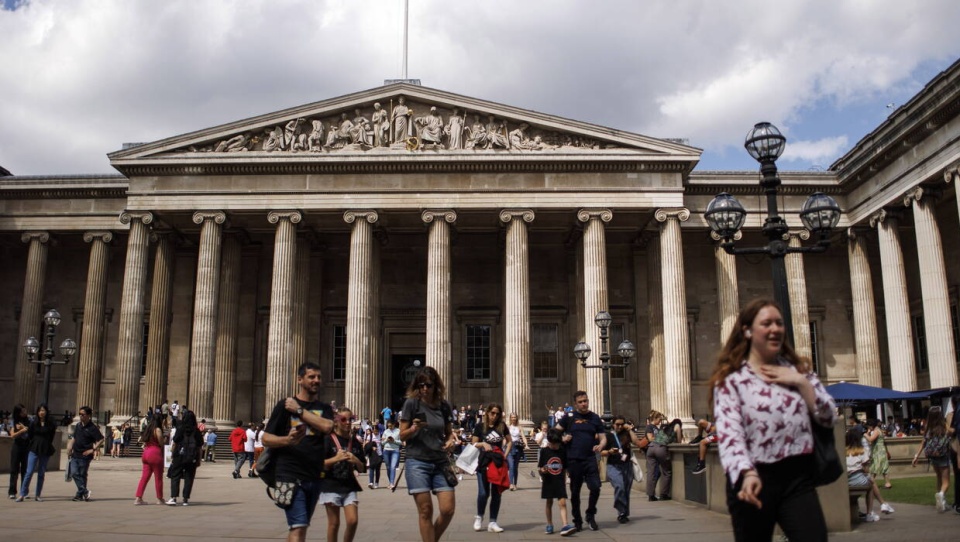 British Museum w Londynie/fot. PAP/EPA/Tolga Akmen