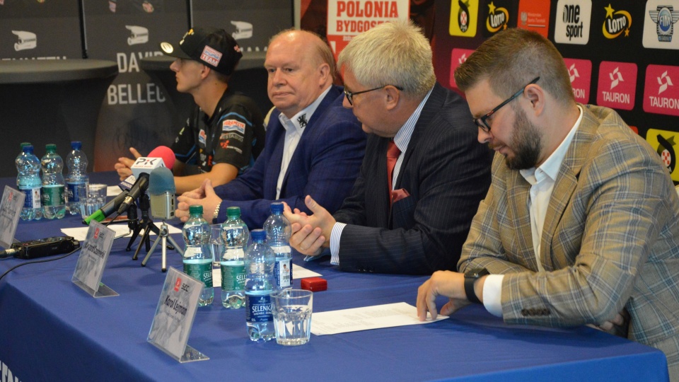 W konferencji wzięli udział: Karol Lejman, Ryszard Czarnecki, Jerzy Kanclerz oraz Wiktor Przyjemski/fot.: Patryk Głowacki
