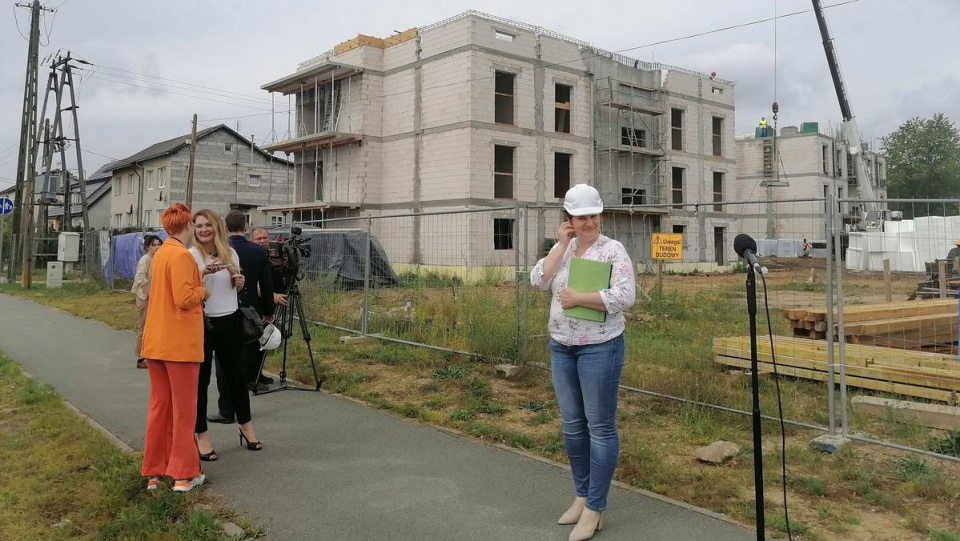 Wiosną przyszłego roku mają być gotowe dwa bloki komunalne w Szubinie/fot. Monika Siwak