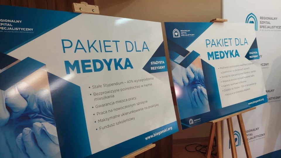 „Pakiet Medyka" zaprezentował prezydent Grudziądza Maciej Glamowski/fot. Marcin Doliński