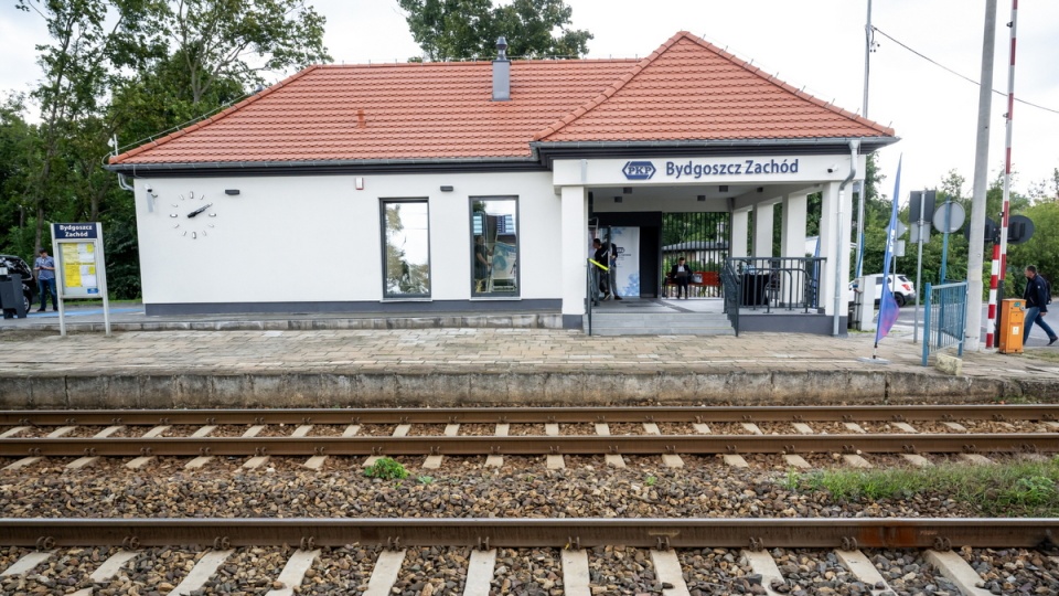 Dworzec Bydgoszcz-Zachód w Bydgoszczy oddany do użytku po modernizacji/fot. Tytus Żmijewski, PAP
