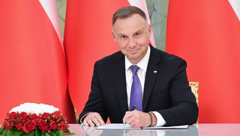 Prezydent Andrzej Duda/fot. Radek Pietruszka, PAP