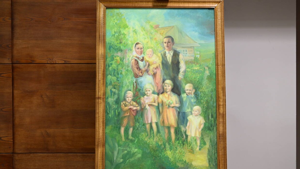 Obraz rodziny Ulmów/fot. Darek Delmanowicz, PAP