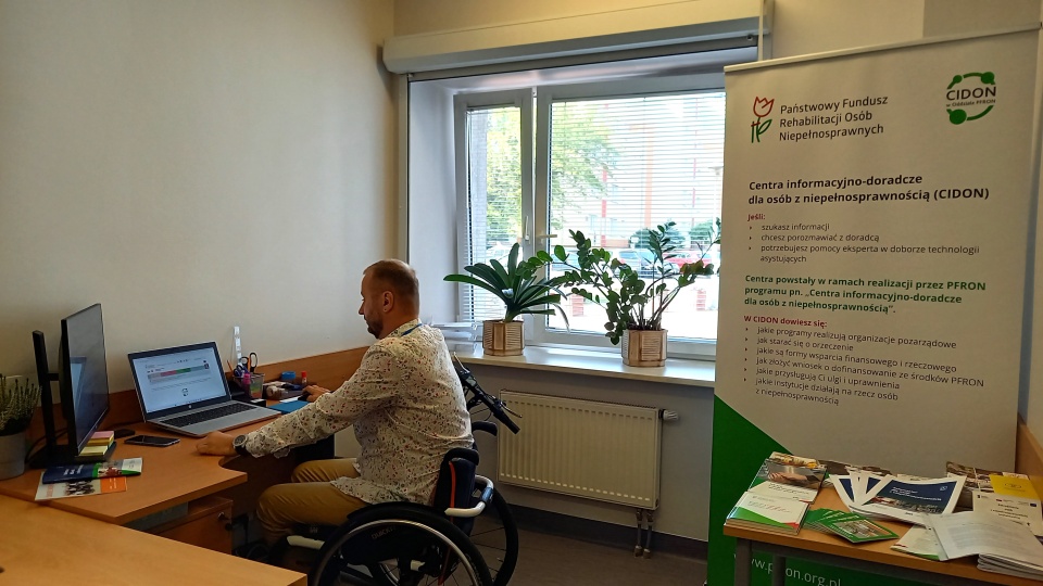 W Bydgoszczy otwarto pierwszy w Polsce zamiejscowy punkt Centrum Informacyjno-Doradczego dla Osób z Niepełnosprawnością/fot. Tatiana Adonis