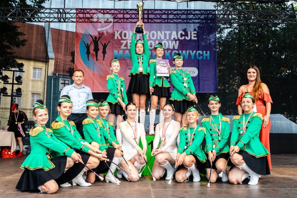 V Konfrontacje Zespołów Mażoretkowych – Otwarty Puchar Polski w Chełmnie/fot. Bartek Marchlewski (Chełmiński Dom Kultury)
