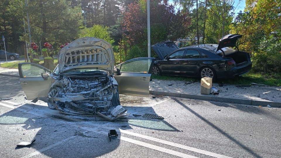 Poważny wypadek na skrzyżowaniu w Bydgoszczy. Cztery osoby zostały ranne!