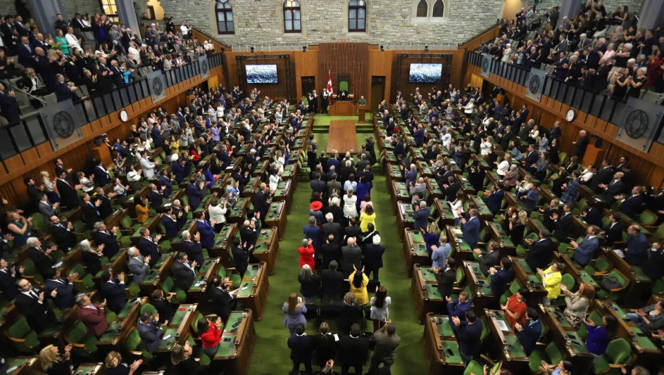 Wizyta Zełenskiego w parlamencie kanadyjskim w Ottawie/fot. Patrick Doyle, PA, PAP