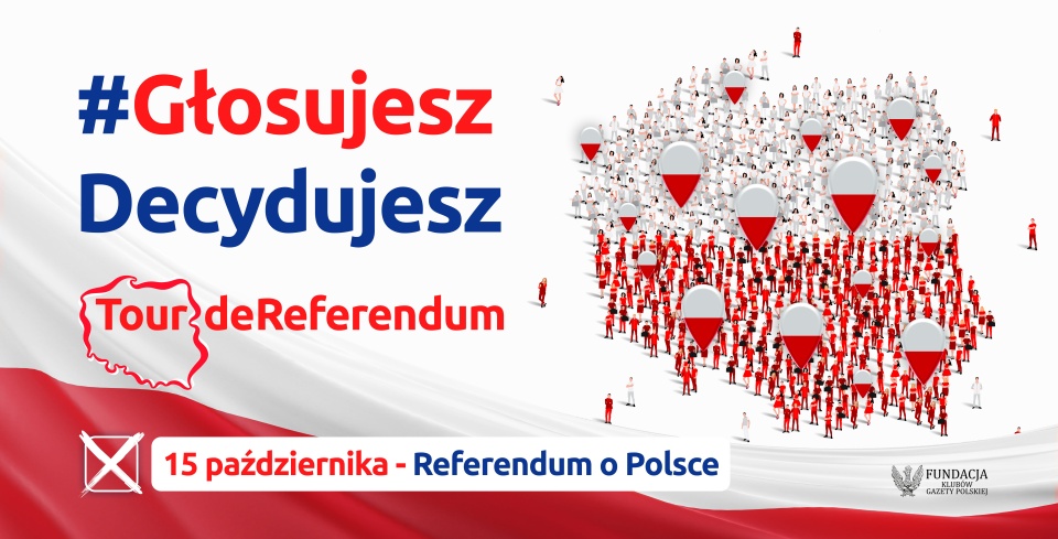 Akcja Tour deReferendum zostanie przeprowadzona w 50 polskich miastach/fot: materiały organizatora