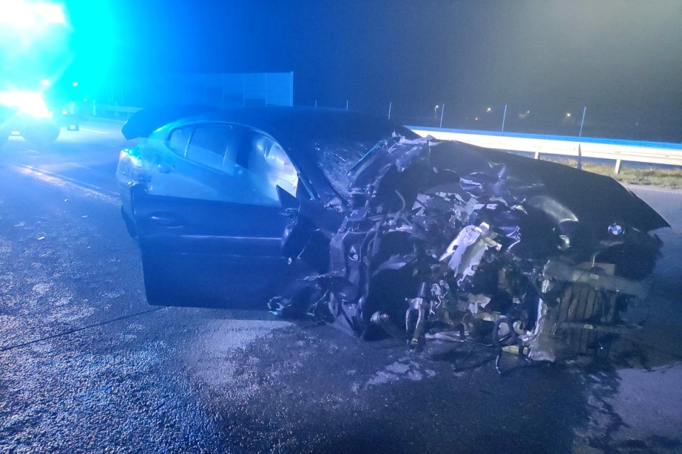 Sebastiana M. jest podejrzewany o spowodowanie śmiertelnego wypadku na A1, w którym zginęła trzyosobowa rodzina/fot. KMP w Piotrkowie Trybunalskim
