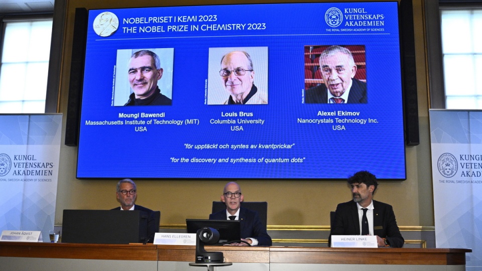 Nagrodę Nobla w dziedzinie chemii otrzymali w środę trzej naukowcy pracujący w USA/fot. PAP/EPA/Claudio Bresciani