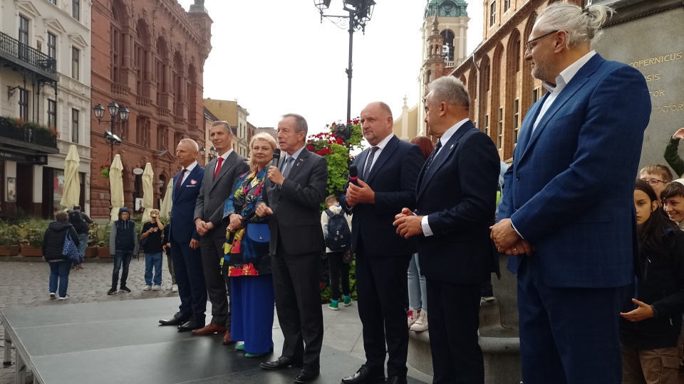 Konferencja kandydatów Paktu Senackiego w Toruniu/fot. Michał Zaręba