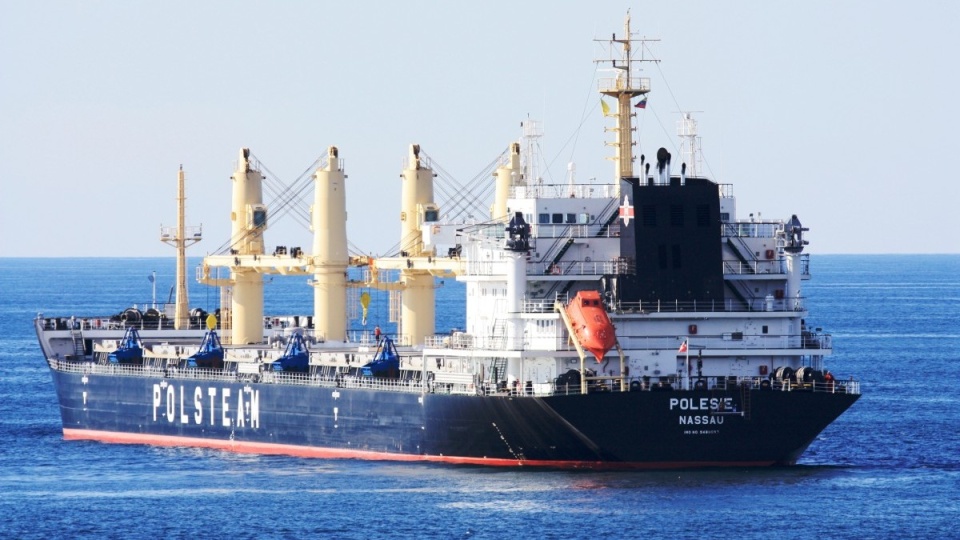 Frachtowiec „Polesie" był w drodze z Hamburga do La Coruna (Hiszpania)/fot. Seamanpl, Wikipedia