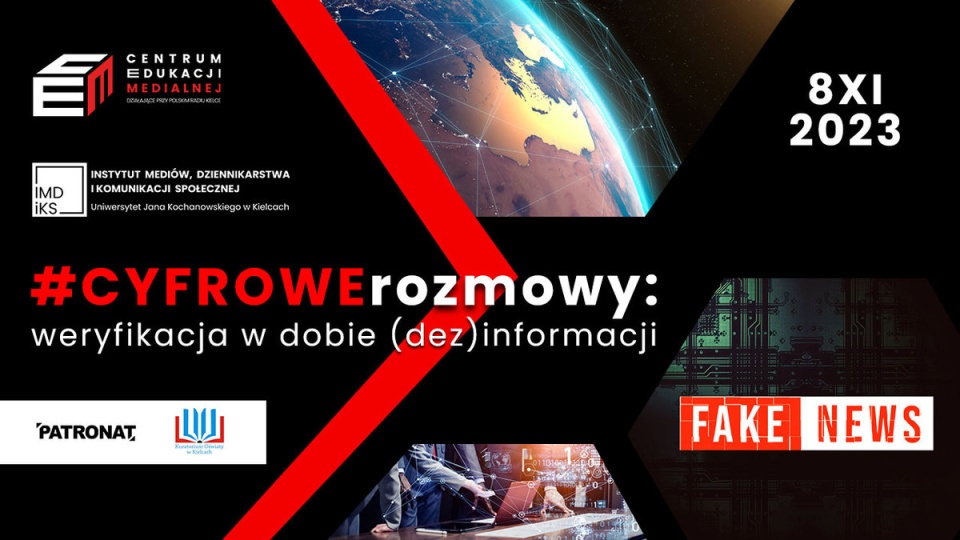 Sesję organizują Centrum Edukacji Medialnej działające przy Polskim Radiu Kielce oraz Instytut Mediów, Dziennikarstwa i Komunikacji Społecznej Uniwersytetu Jana Kochanowskiego w Kielcach