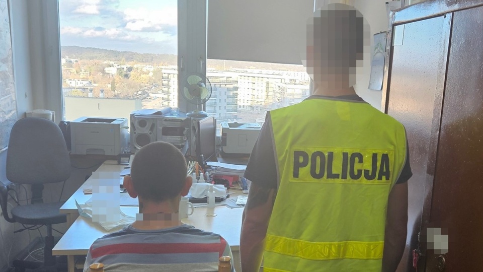 50- i 59-latek są podejrzani o kradzież 100 metrów kabla telekomunikacyjnego na terenie Włocławka/fot: KMP we Włocławku