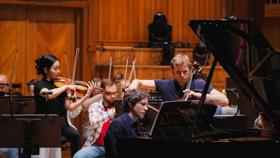 Próby przed Koncertami Kopernikańskimi/fot. Filharmonia Pomorska im. Paderewskiego w Bydgoszczy, Facebook