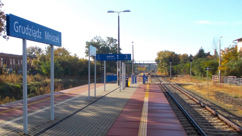 W listopadzie PKP ogłosiły przetarg na budowę nowego dojścia do peronu na stacji Grudziądz Mniszek/fot. PKP Polskie Linie Kolejowe SA, Facebook