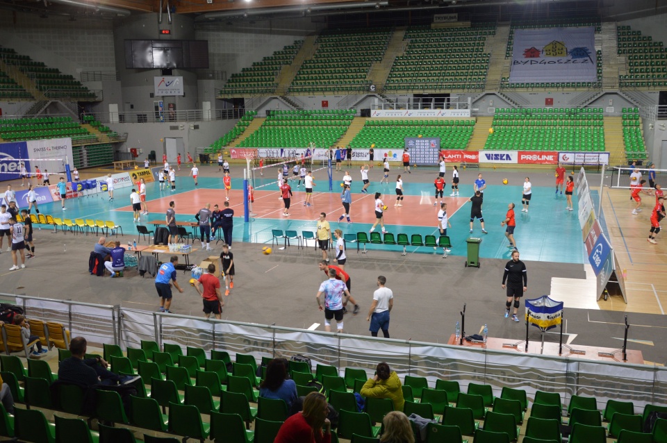 Trening był skierowany do dużych i małych fanów siatkówki/fot.: Patryk Głowacki