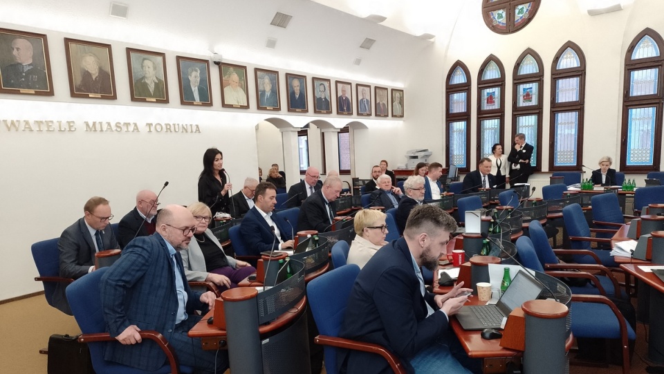 Toruńscy radni rozpoczęli dyskusję nad przyszłorocznym budżetem/fot. Michał Zaręba