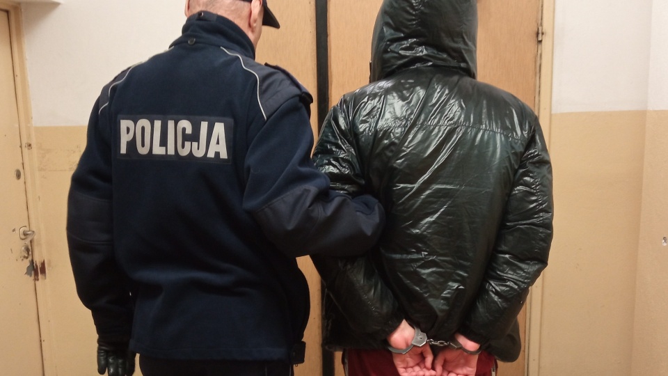 Włocławscy policjanci zatrzymali 21-latka, u którego znaleźli ponad pół kilograma zabronionych środków/fot. KMP Włocławek