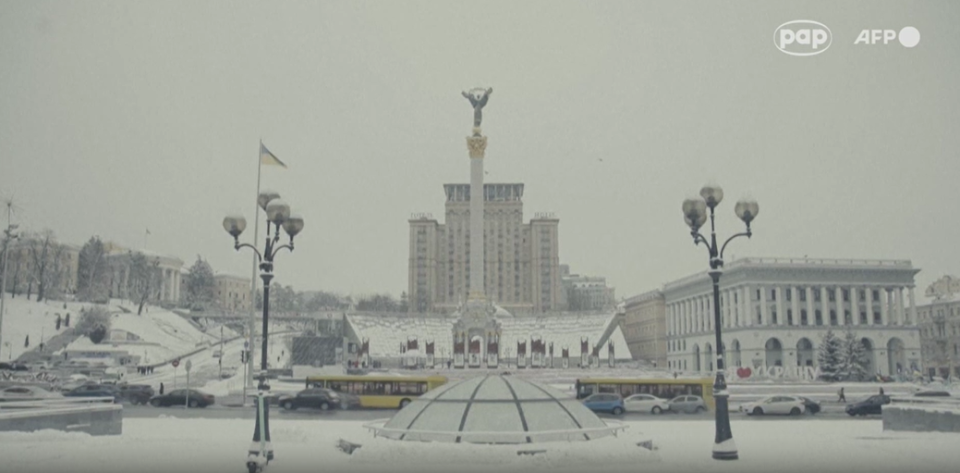 Załamania pogody w Ukrainie/fot. PAP/AFP
