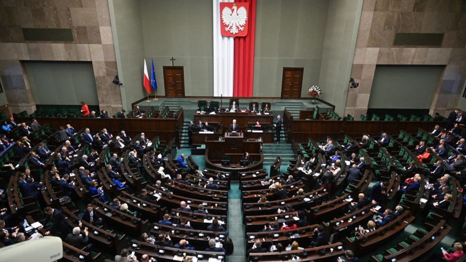 Posłowie zajmowali się projektami dotyczącymi zmian w regulaminie Sejmu/fot: PAP, Radek Pietruszka