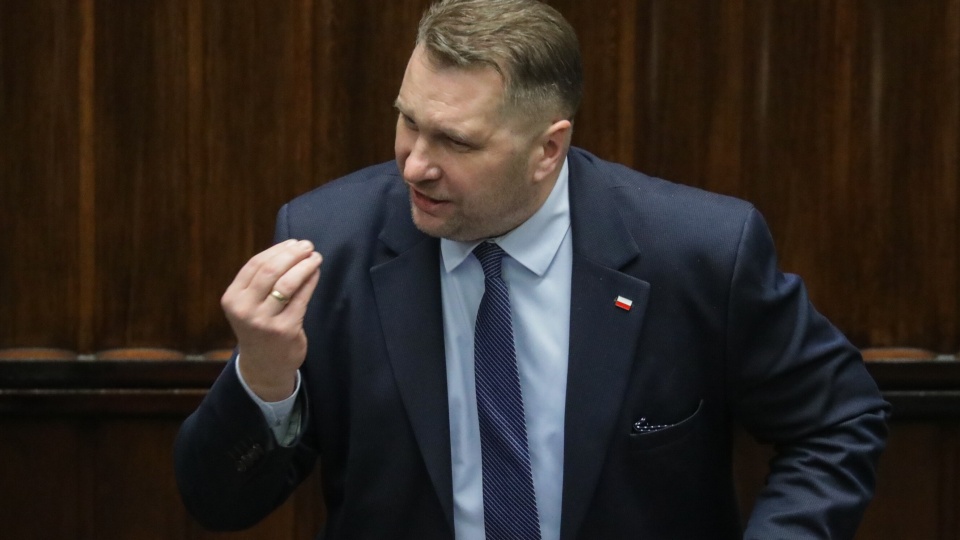 Chęć zasiadania w komisji ds. wyborów kopertowych wyraził poseł PiS Przemysław Czarnek/fot. By Ministerstwo Rodziny i Polityki Społecznej - Debata MRiPS z okazji Dnia Praw Rodziny/fot. PAP/Tomasz Gzell