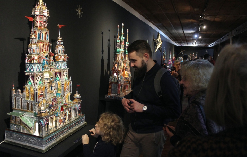 Wystawa „Szopki krakowskie" prezentowana w toruńskim muzeum w ubiegłym roku/fot. A. Zakrzewski, Muzeum Etnograficzne im. Marii Znamierowskiej-Prüfferowej w Toruniu, Facebook